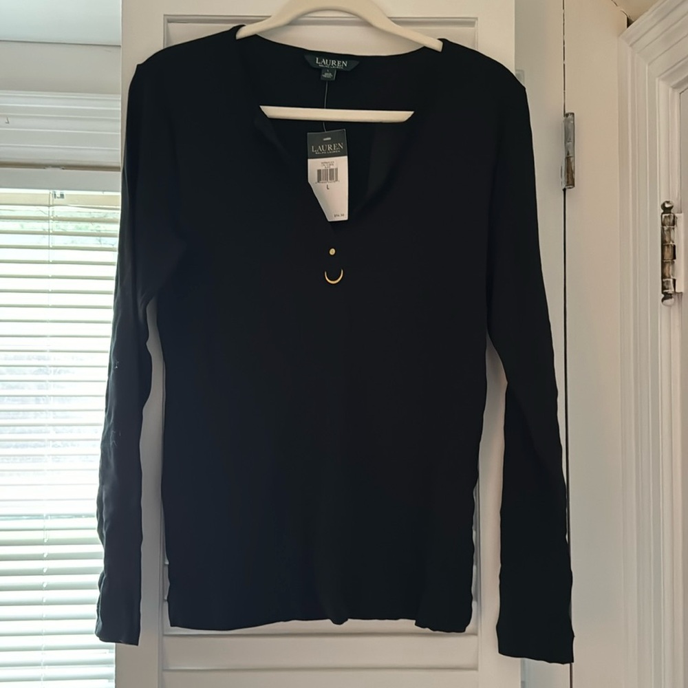 Lauren knit top.